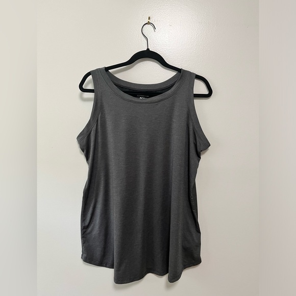 Columbia Heather Gray Place to Place Tank Top - Picture 3 of 4